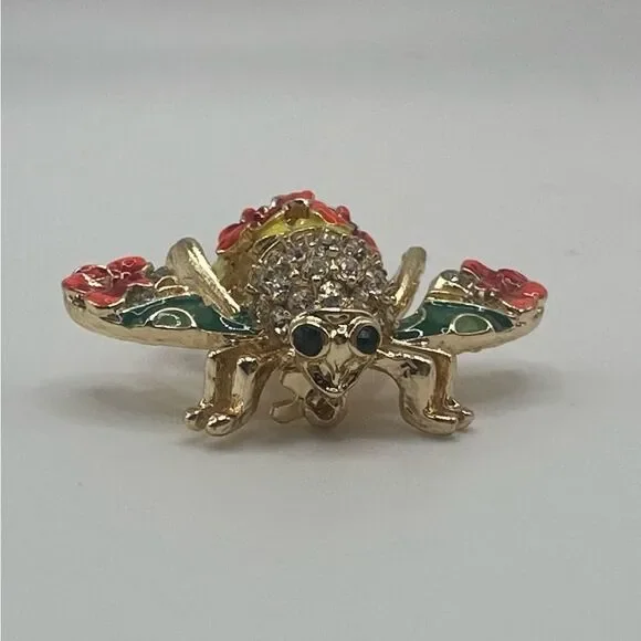 Joan Rivers Orchid Bee Pin - Picture 5 of 8